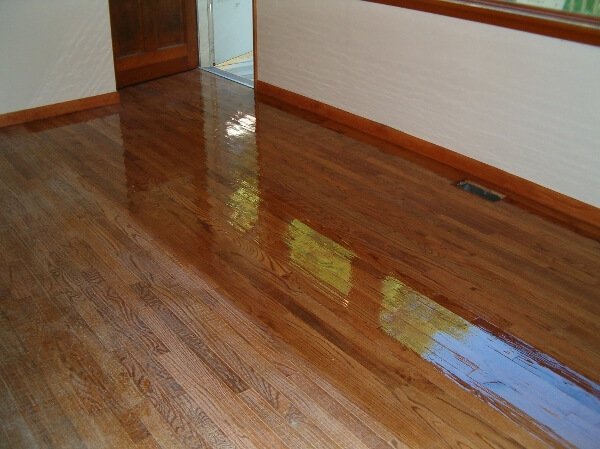 A picture showing our hardwood floor resurfacing in Bloomfield Hills, MI