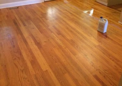 a floor in need of repairing